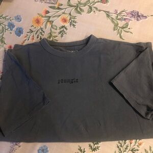 Mens Youngla brand gray Tshirt XL